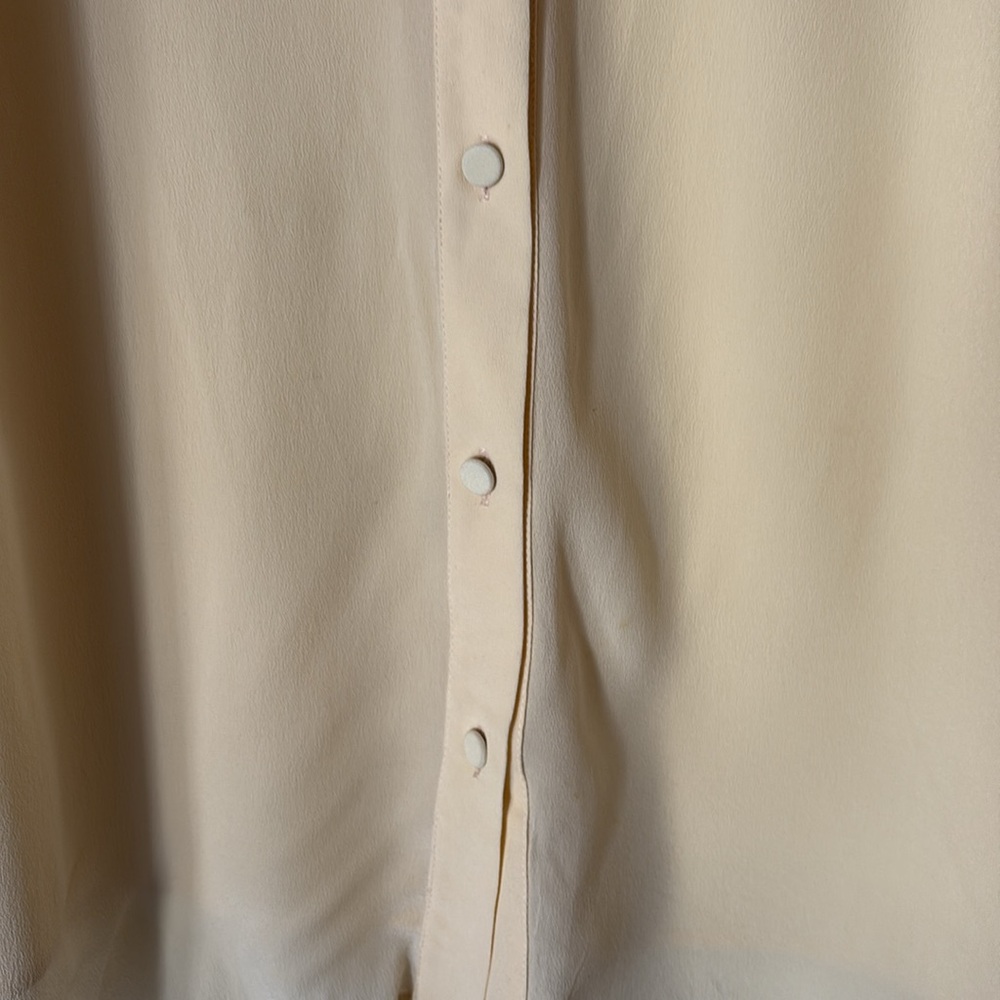 Gucci Cream Ruffle Front Blouse - Picture 4 of 11